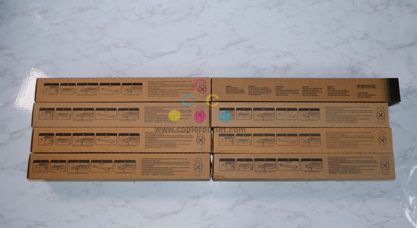 2 Compatible Sharp MX-2610,MX-3110,MX-3610,MX-2640N, MX-36NT CMYK Toner Set