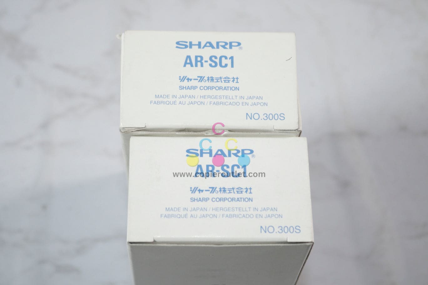 2 New OEM Sharp AR235,AR275,ARC160,ARC270 Staple Cartridges AR-SC1 / NO.300S