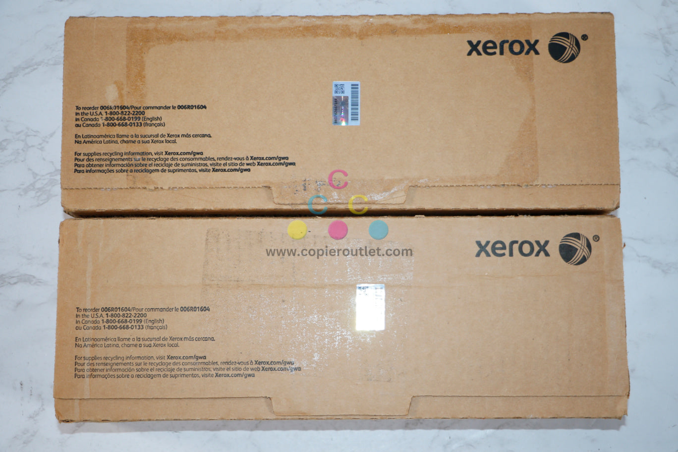 2 OEM Xerox AltaLink B8045,B8055,B8065,WC5945,5955 Black Toners 006R01604