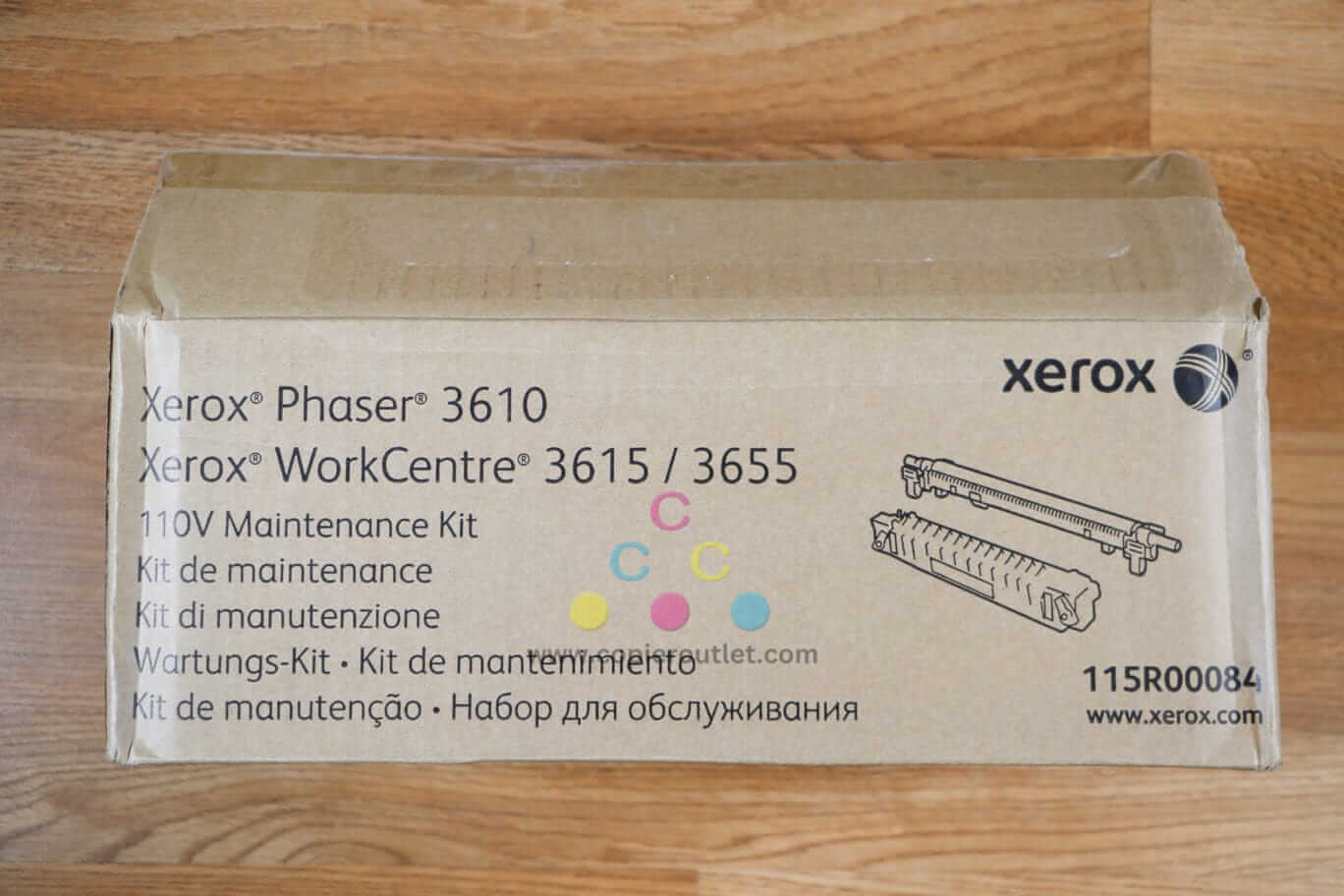 Open Genuine Xerox 115R00084 Fuser Maintenance Kit Phaser 3610DN/3610N Same Day!
