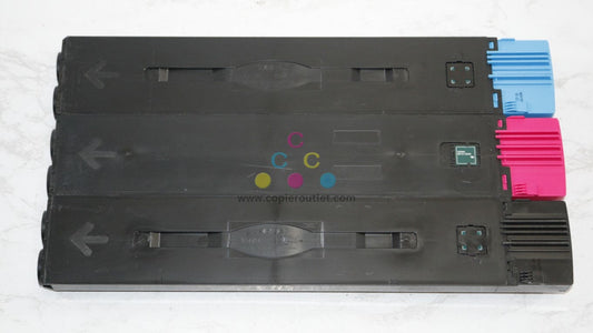 3 New Genuine Xerox Color C60, C70 CMK Toner 006R01655,57,58