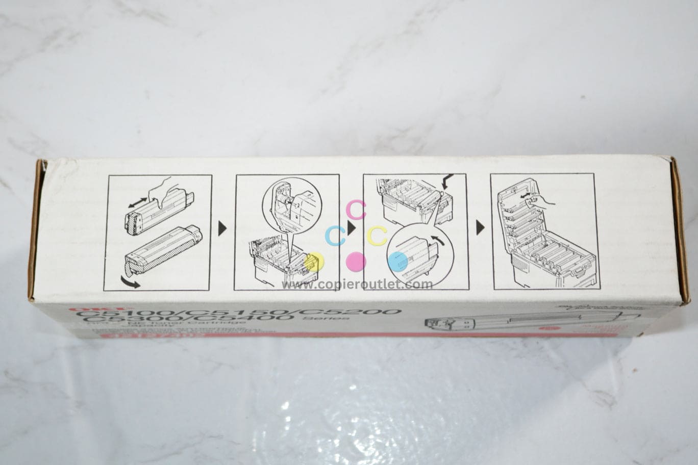 OEM OKI C5100N,C5150N,C5200N Magenta High Capacity Toner 42127402, Type C6