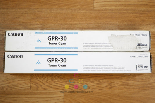 Cosmetic Canon GPR-30 2 Cyan Toner Cartridges iR ADV C5045 C5051 C5255 Same Day!