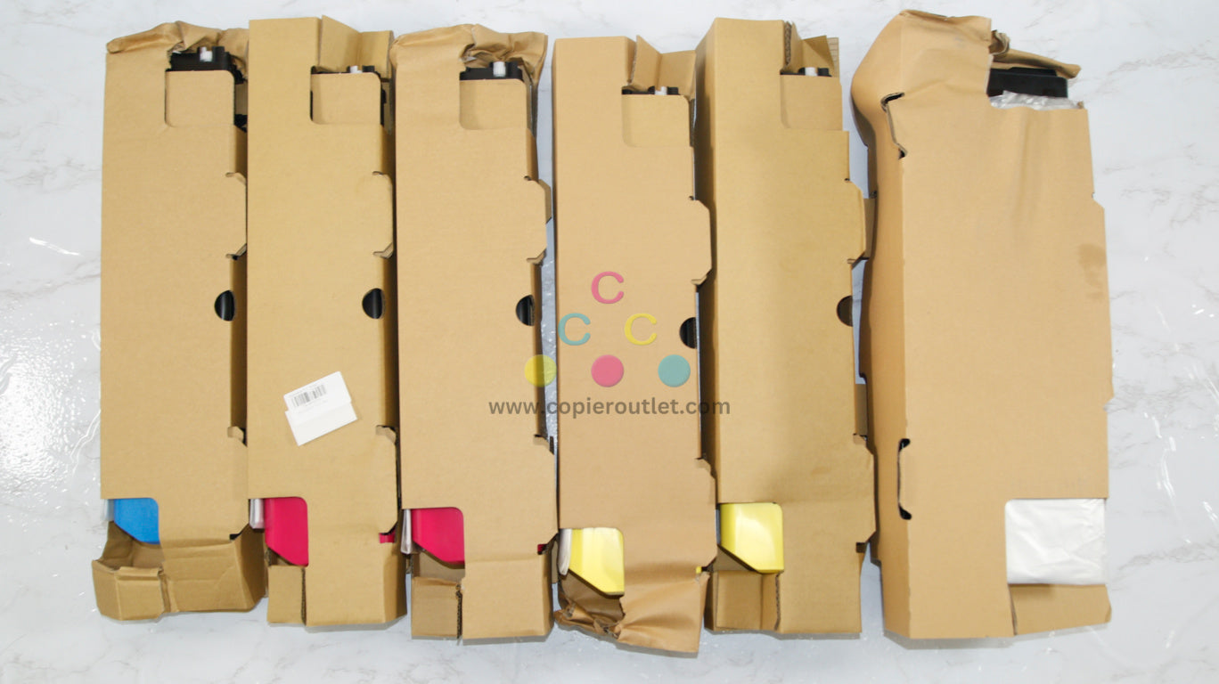 6 No Box OEM Kyocera TASKalfa 6550ci 6551ci 7551ci TK-8707 CMMYYK Toners