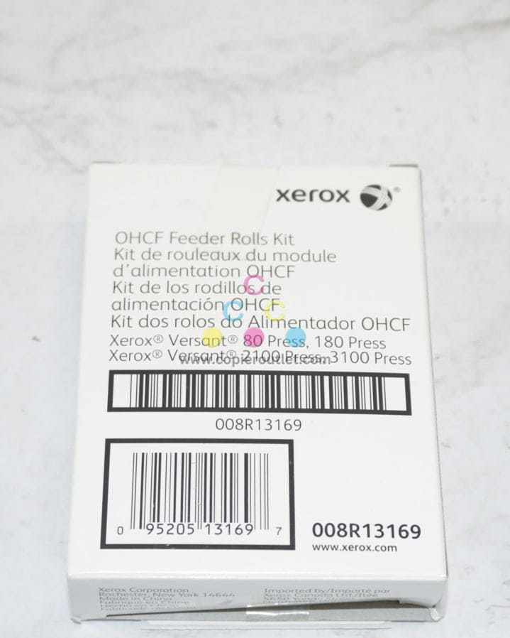 New Open OEM Xerox V80, V180, V2100, V3100 Feeder Rolls 008R13169 Same Day Ship