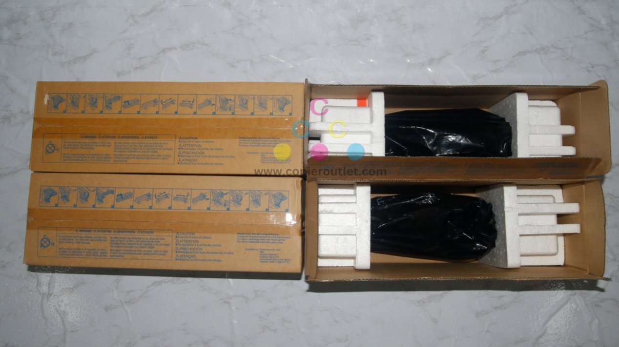 4 OEM Konica bizhub C20,C30 IU312 CMYK Imaging Units (Open IU312Y & IU312K)