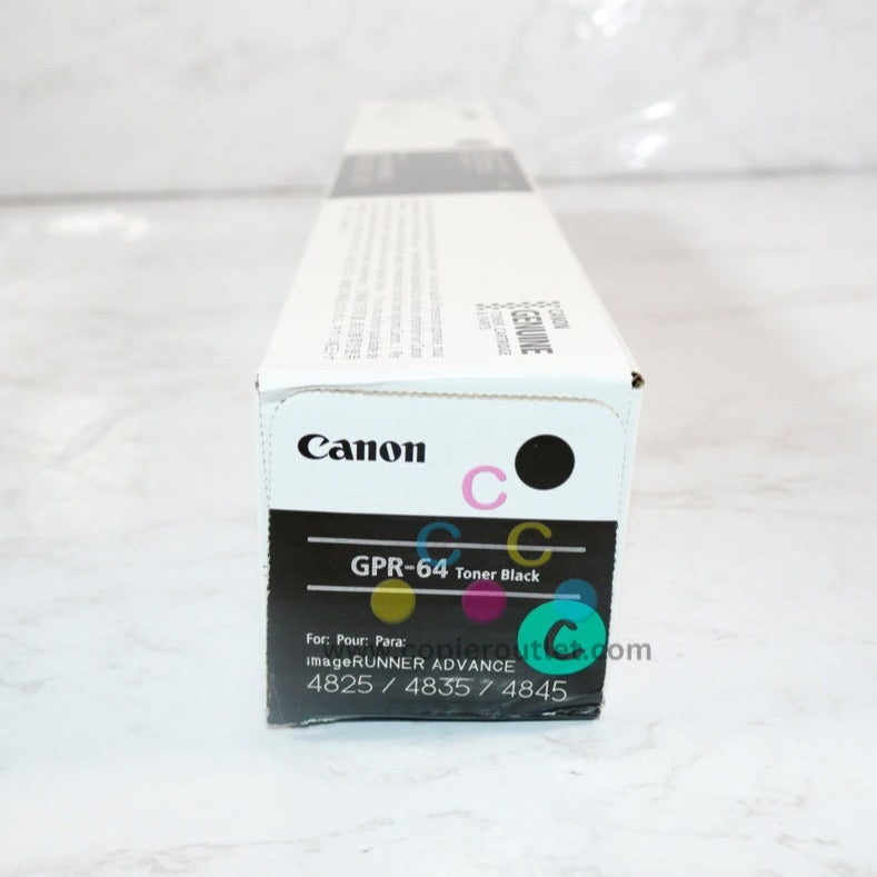 Cosmetic OEM Canon iR Advance DX4825i, DX4835i, DX4845i Black Toner GPR-64