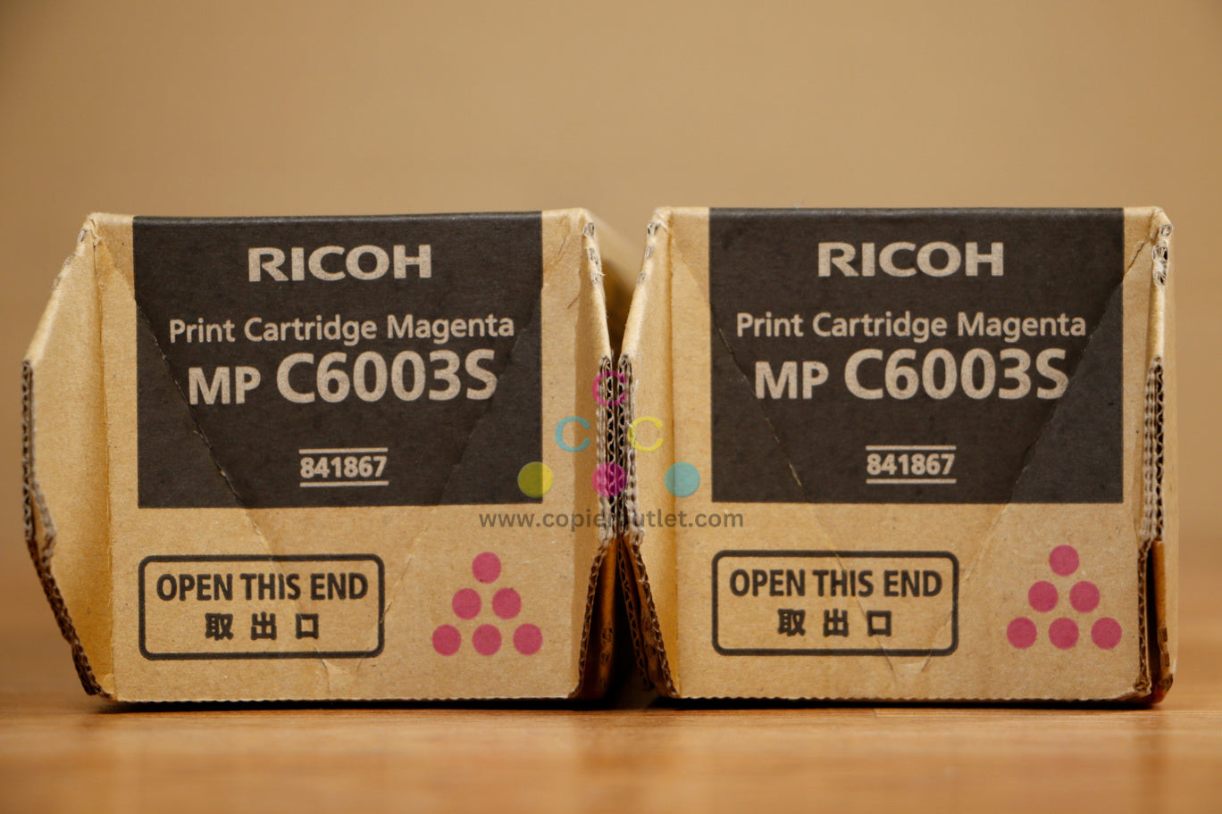 Genuine Ricoh MP C6003S M M Toner Carts Aficio MP C4503 MP C5503 MP C6003 841867