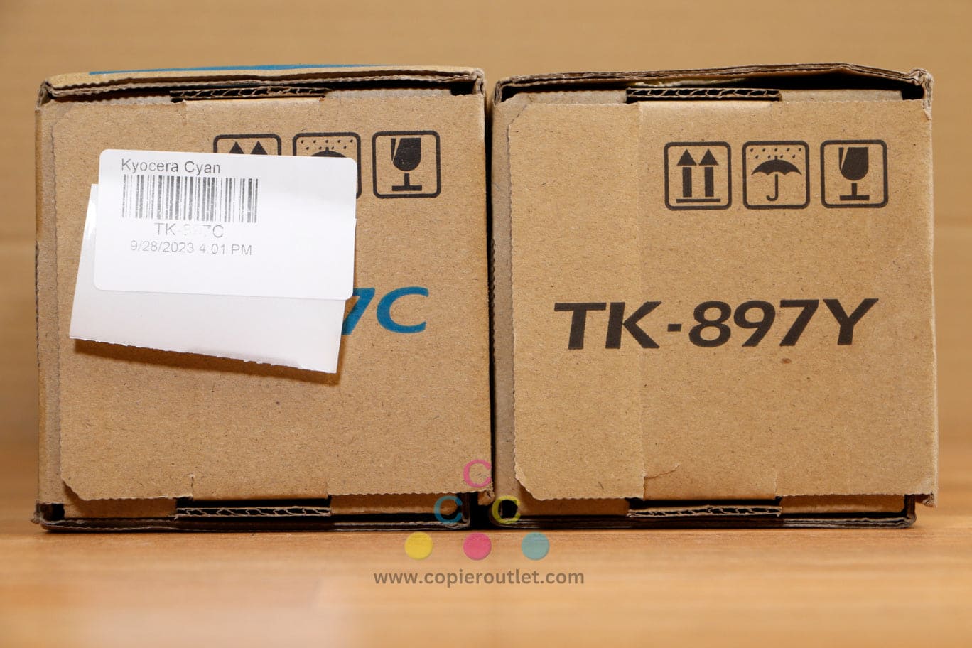 Kyocera TK-897 CY Toner Kits Kyocera FS-C8520MFP FS-C8525MFP TASKalfa 205c 255c