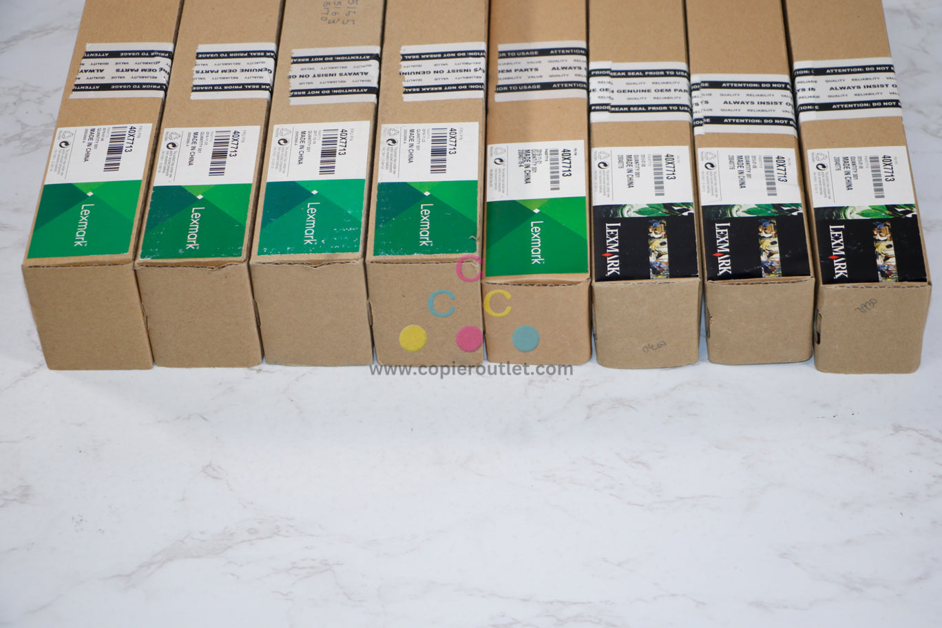 8 New OEM Lexmark M5155,M5163,MS710dn,MS711dn Separation Roller Assembly 40X7713
