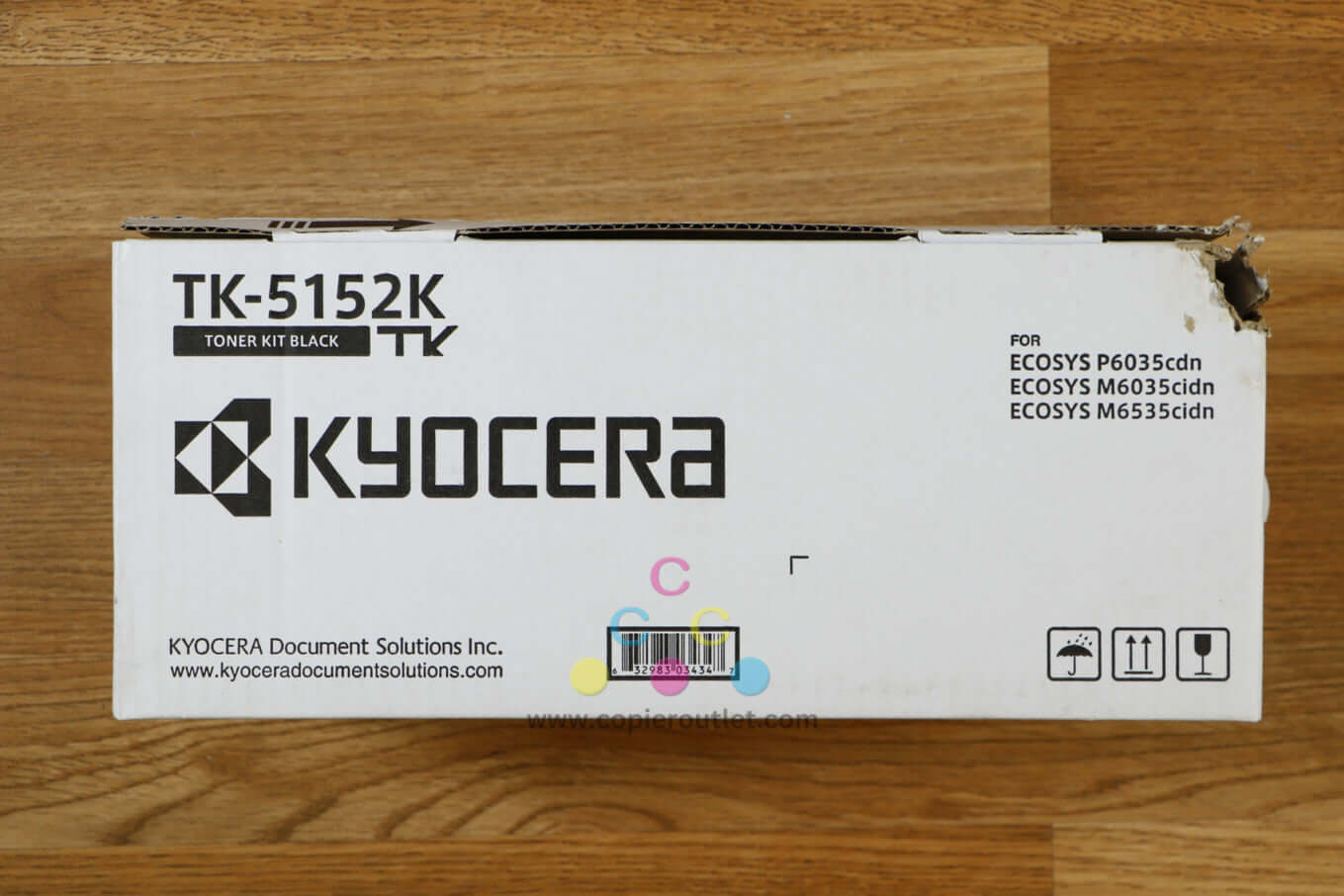 Cosmetic Kyocera TK-5152 K Toner Cartridge ECOSYS M6035cidn/M6535cidn/P6035cdn!!