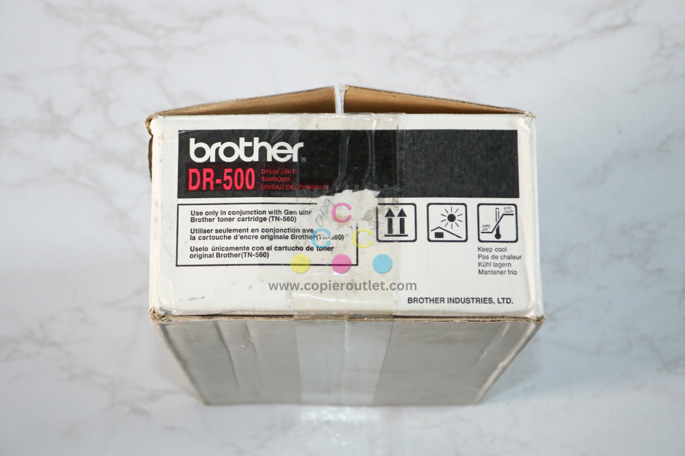 Open OEM Brother DCP-8020,DCP-8025,HL-1650,HL-1850 Black Drum Unit DR-500/DR500