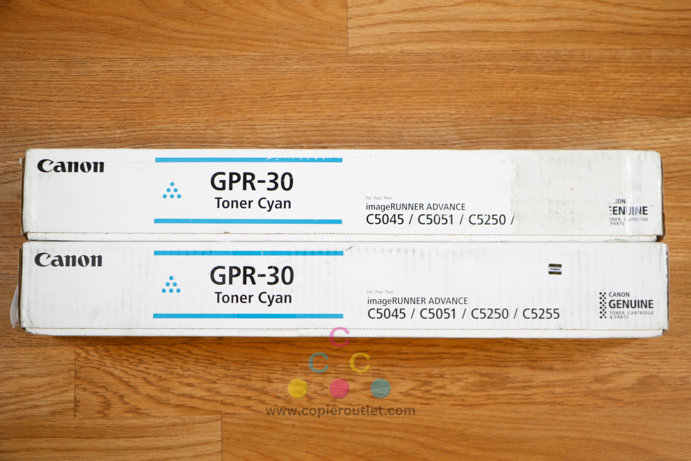 Cosmetic Canon GPR-30 2 Cyan Toner Cartridges iR ADV C5045 C5051 C5255 Same Day!