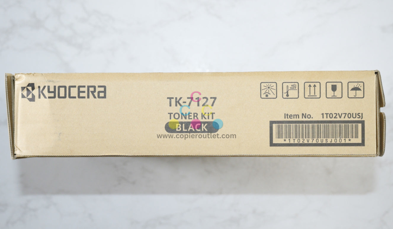 New OEM Kyocera TASKalfa 3212i Black Toner Kit TK-7127, 1T02V70USJ Same Day Ship