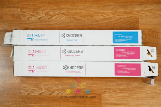 Open Genuine Kyocera TK-8527 CMM Toner Kits TASKalfa 3552ci/3553ci/4052ci/4053ci