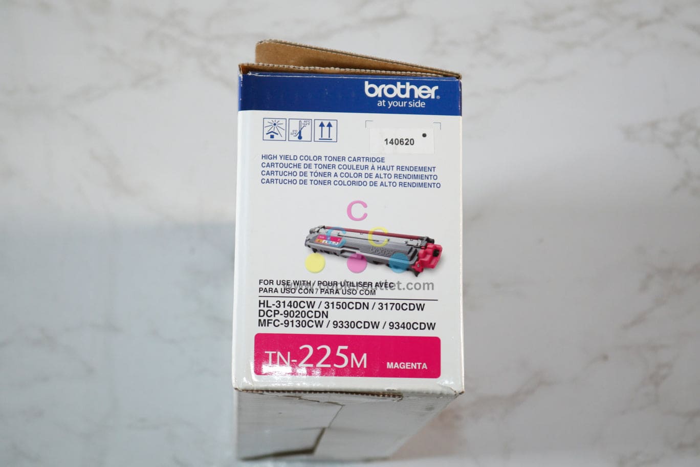 Open OEM Brother HL-3140CW,HL-3170CDW,HL-3180CDW Magenta Toner TN-225M/TN225M