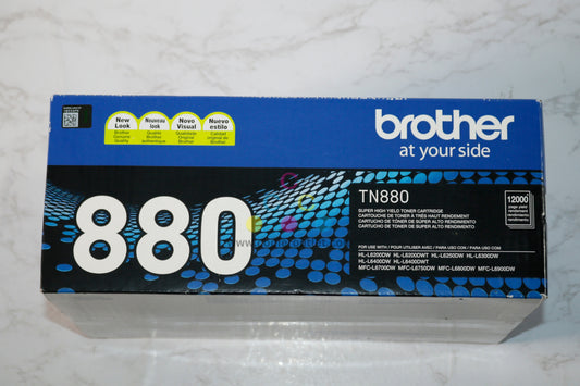 New OEM Brother HL-L6200DW, HL-L6250DW Super High-Yield Black Toner TN880