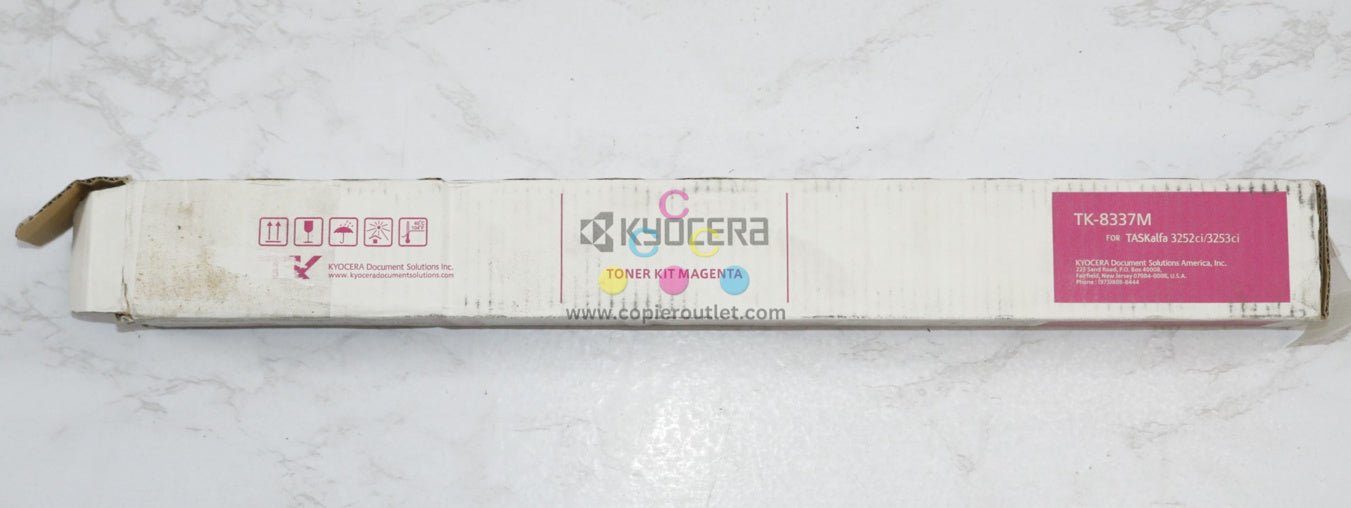 Open OEM Kyocera Taskalfa 3252ci,CS3252ci Magenta Toner TK-8337M(1T02RLBUS1001)