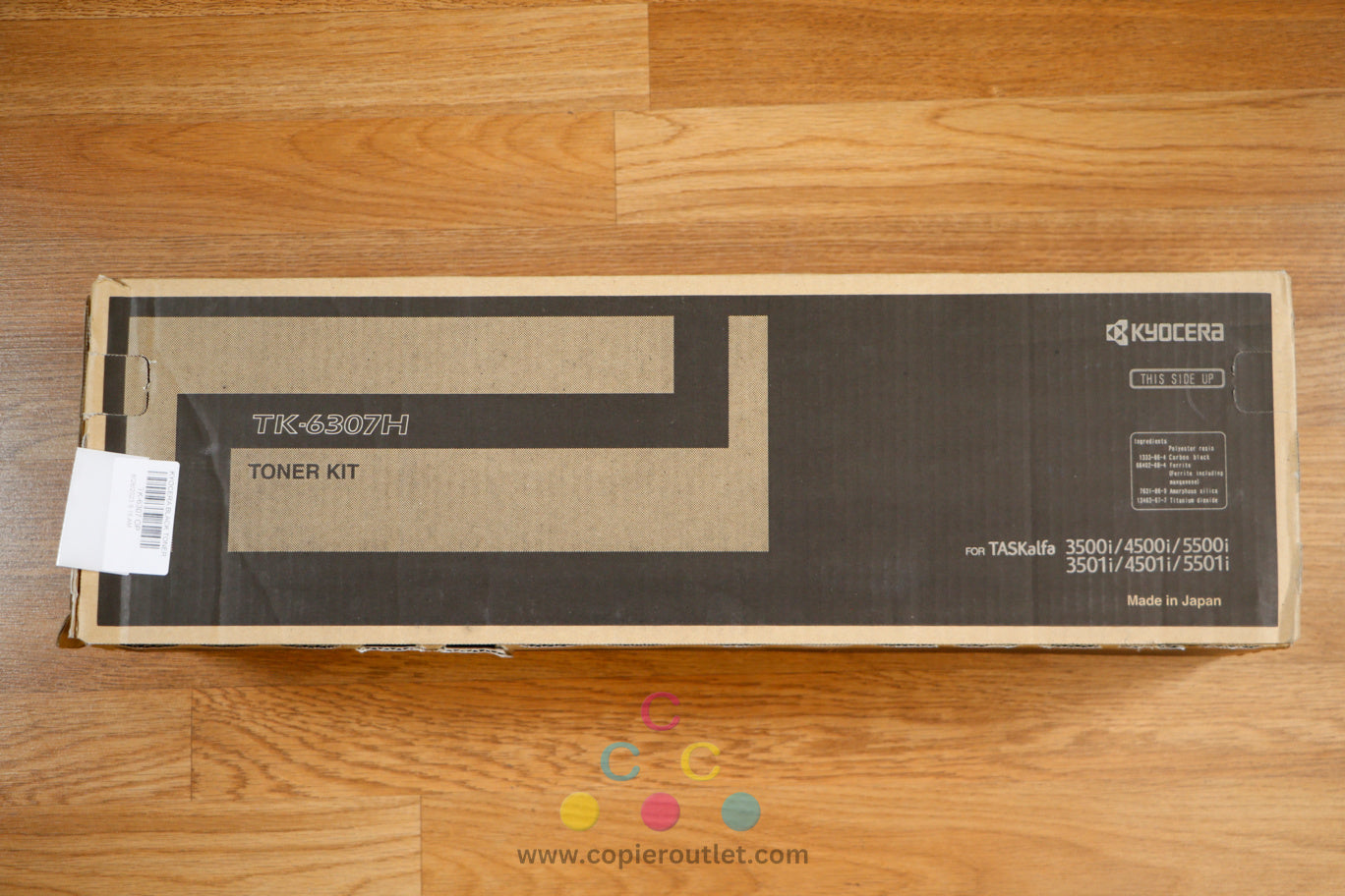 Open Genuine Kyocera TK-6307H Black Toner TASKalfa 3500i 4500i 5500i 3501i 5501i