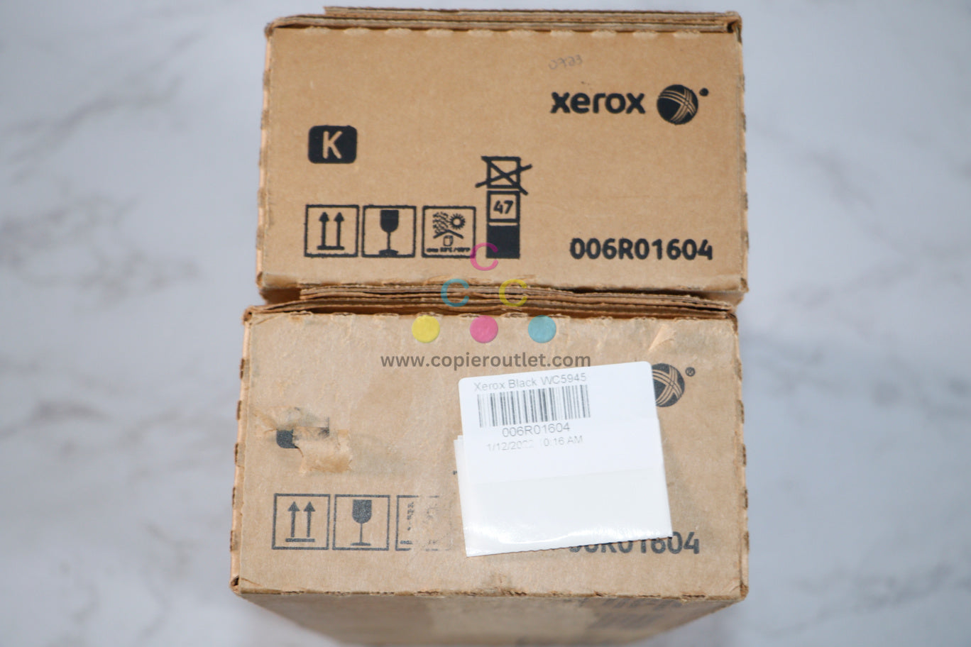 2 OEM Xerox AltaLink B8045,B8055,B8065,WC5945,5955 Black Toners 006R01604