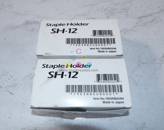 2 OEM Kyocera DF7110,DF790,DF791 Staple Cartridges SH-12 (SH12), 1903NB0UN0