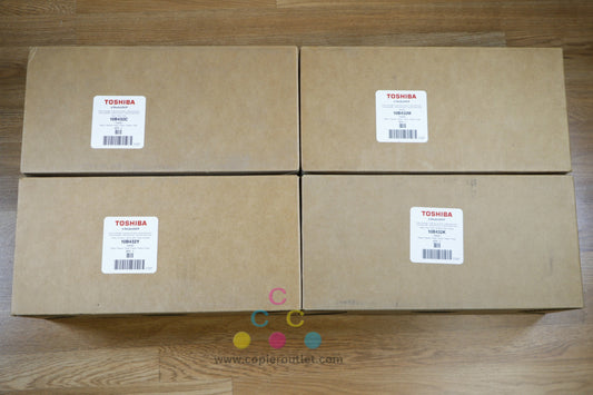 Genuine Toshiba 10B432 CMYK Toner Cartridge Set e-Studio 20CP Same Day Shipping!
