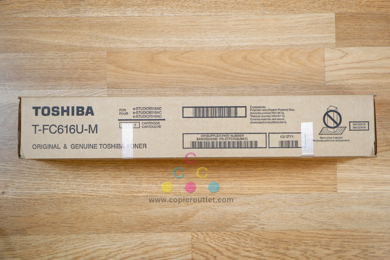 Genuine Toshiba T-FC616U Magenta Toner Cartridge e-STUDIO 5516AC 6516AC 7516AC !