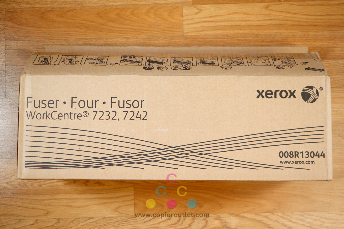 Open Genuine Xerox 008R13044 Fuser Assembly - 110 Volt WC 7232 7242 Same Day!!!!