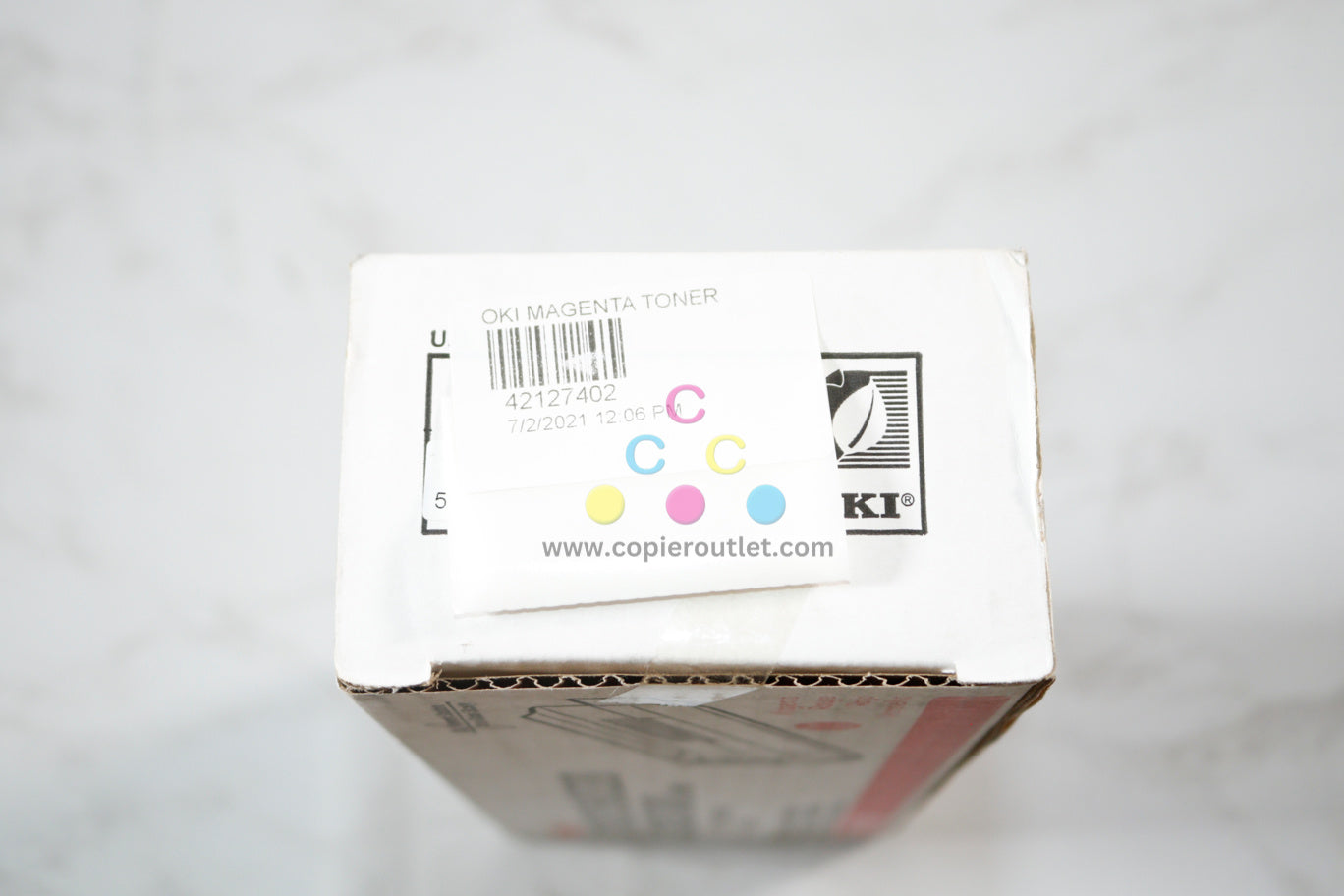 OEM OKI C5100N,C5150N,C5200N Magenta High Capacity Toner 42127402, Type C6