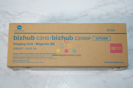 New OEM Konica Minolta bizhub C3110,C3100P Magenta Imaging Unit IUP23M, A7330EF