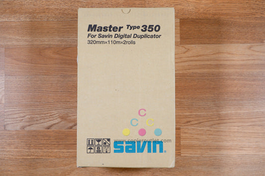 Genuine Savin 4555 Type 350 Thermal Master Savin 3350DNP 3360DNP 893021 Same Day