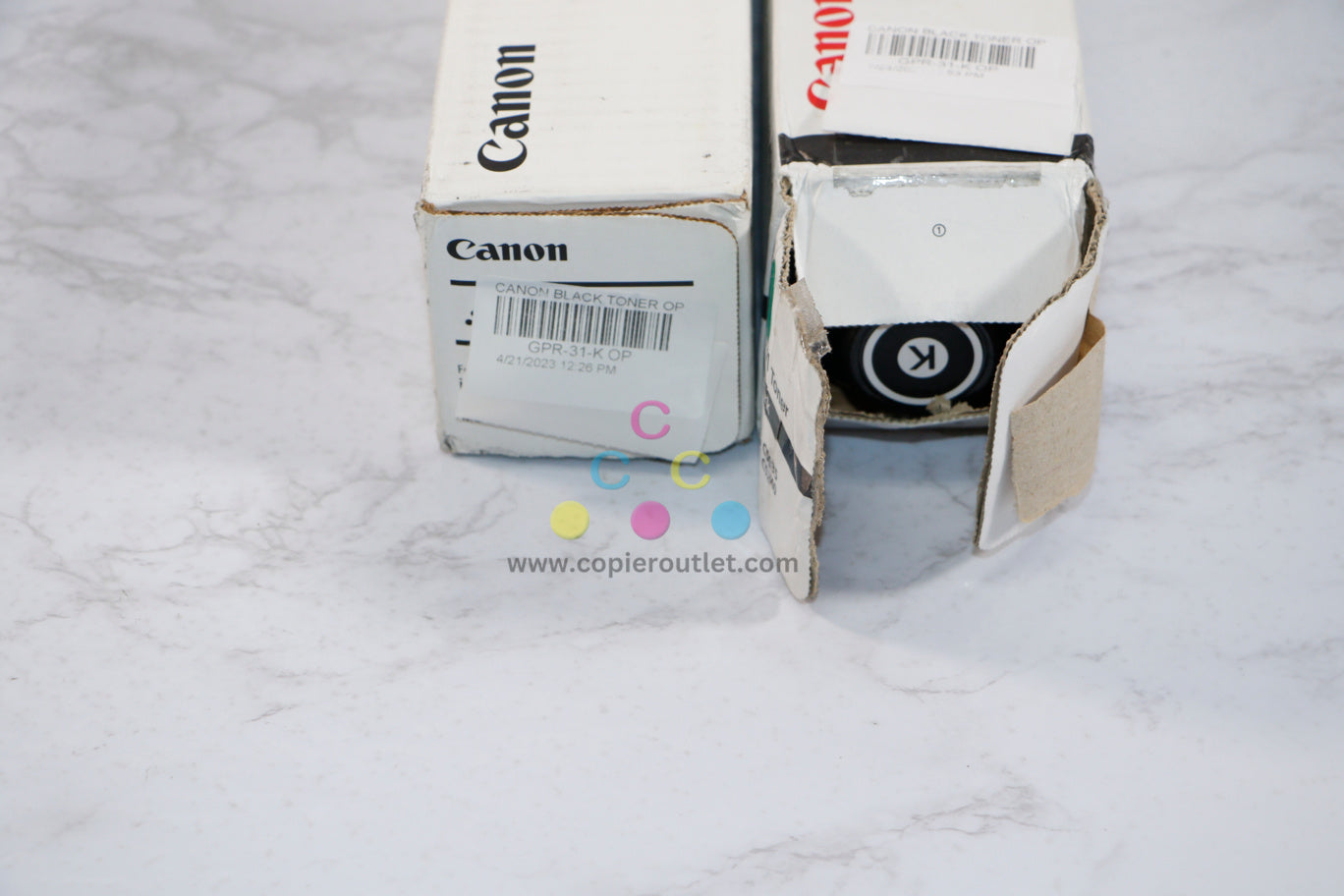 2 Open Box OEM Canon imageRUNNER C5030,C5035,C5235 Black Toners GPR-31 (2790B003)