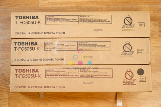 3 No Seal Toshiba T-FC505U K Hi Yi Toner Cart eSTUDIO2505AC 3005AC 4505AC 5005AC