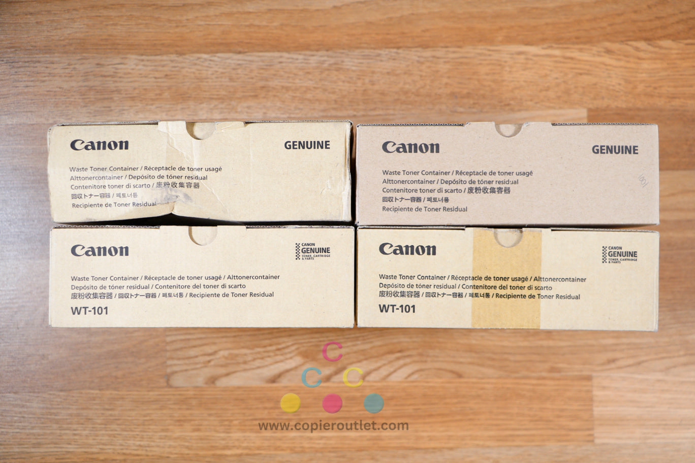 4 Canon WT-101 Waste Toner Bottle iR 2520 2525 2530 2535 2545 Same Day Shipping!