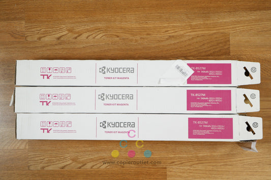 Open Genuine Kyocera TK-8527 MMM Toner Kits TASKalfa 3552ci 3553ci 4052ci 4053ci