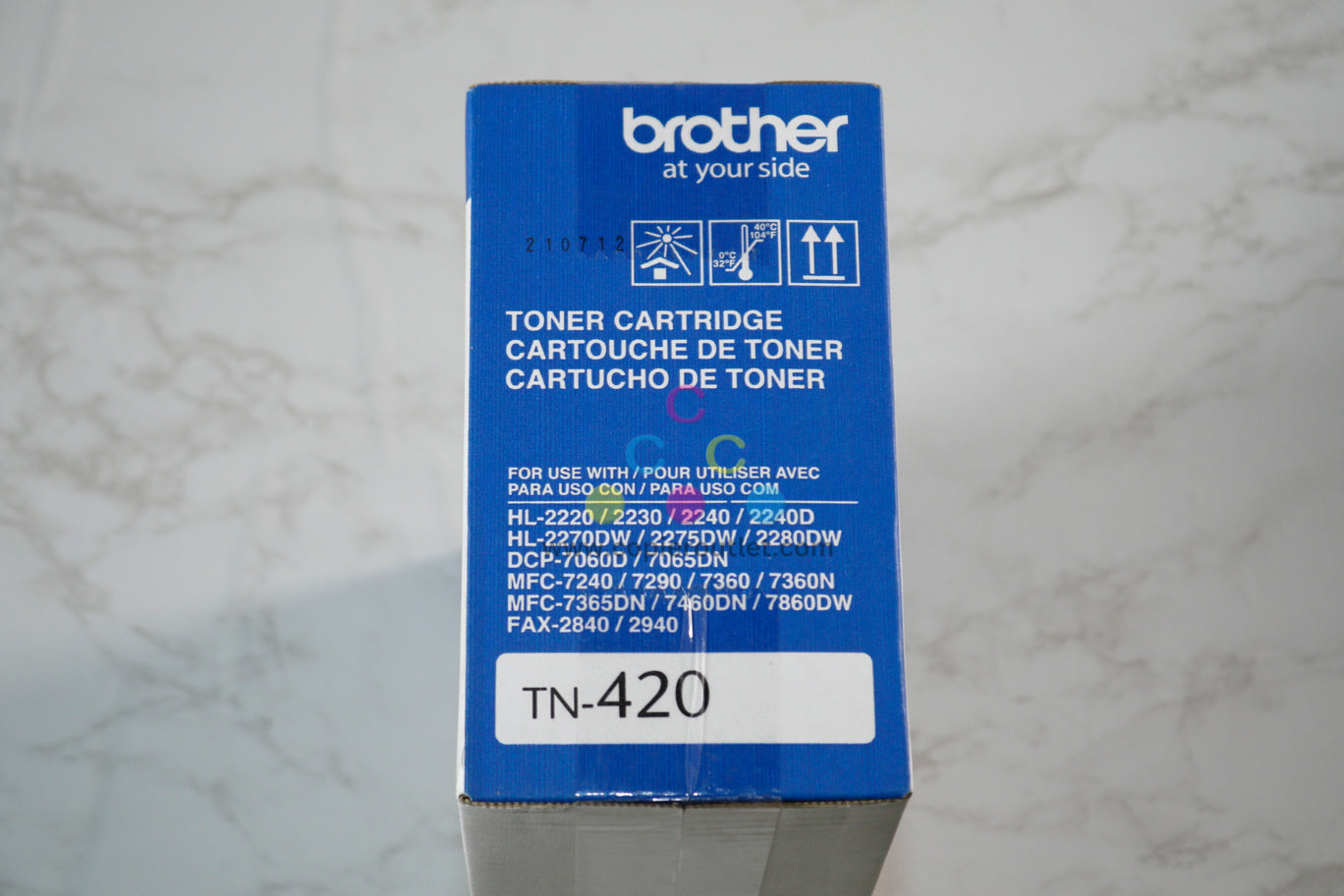 New OEM Brother DCP-7060D, DCP-7065DN, HL-222 Black Toner TN-420 / TN420