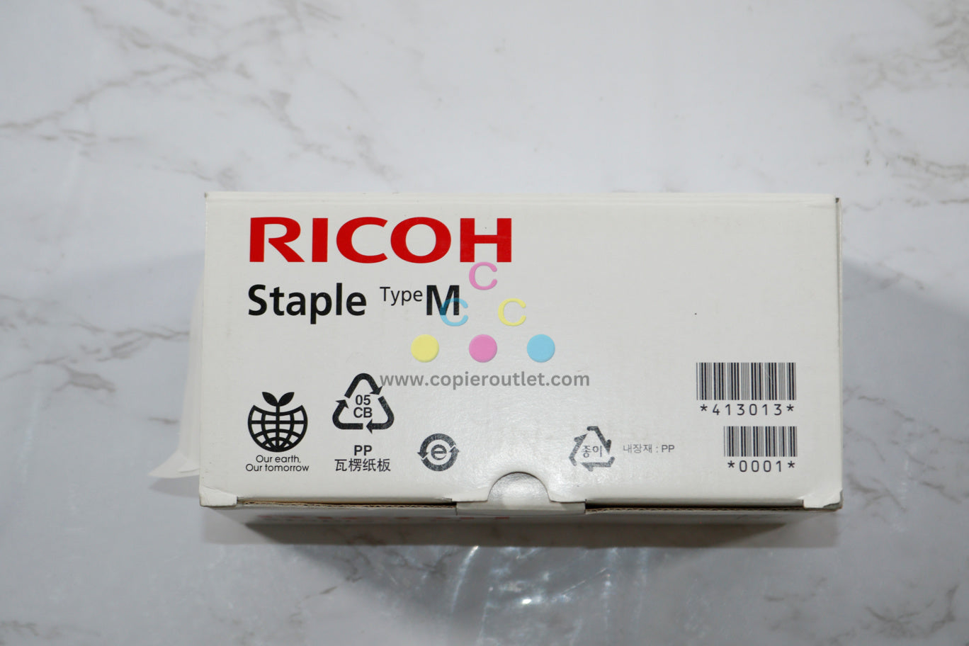 New OEM Ricoh SR4110,SR5000,SR5020,SR5030,SR5040 Type M Staples Cartridge 413013