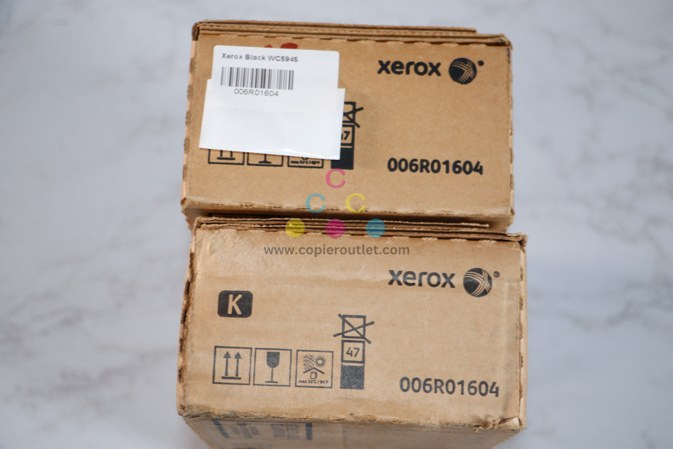 2 OEM Xerox AltaLink B8045,B8055,B8065,WC5945,5955 Black Toners 006R01604