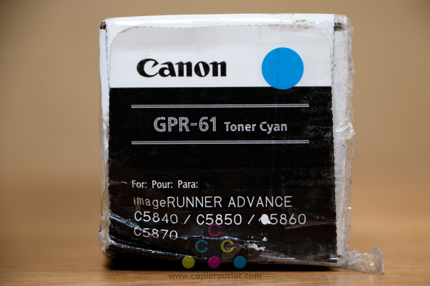 Genuine Canon GPR-61 Cyan Hi Yield Toner Cartridge iR AD C5840 C5850 C5860 C5870