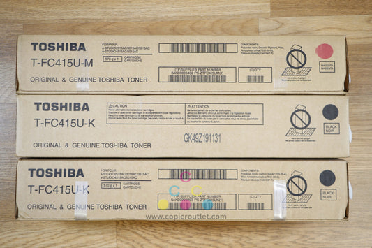 Toshiba T-FC415U MKK Toner Cartridge e-STUDIO 2515AC 3015AC 3515AC 4515AC 5015AC