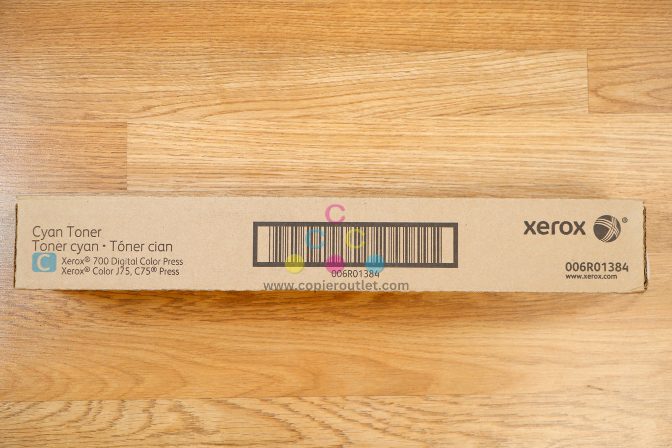 Genuine Xerox Cyan Toner Cartridge 700 Color J75 C75 Press 006R01384 Same Day!!!