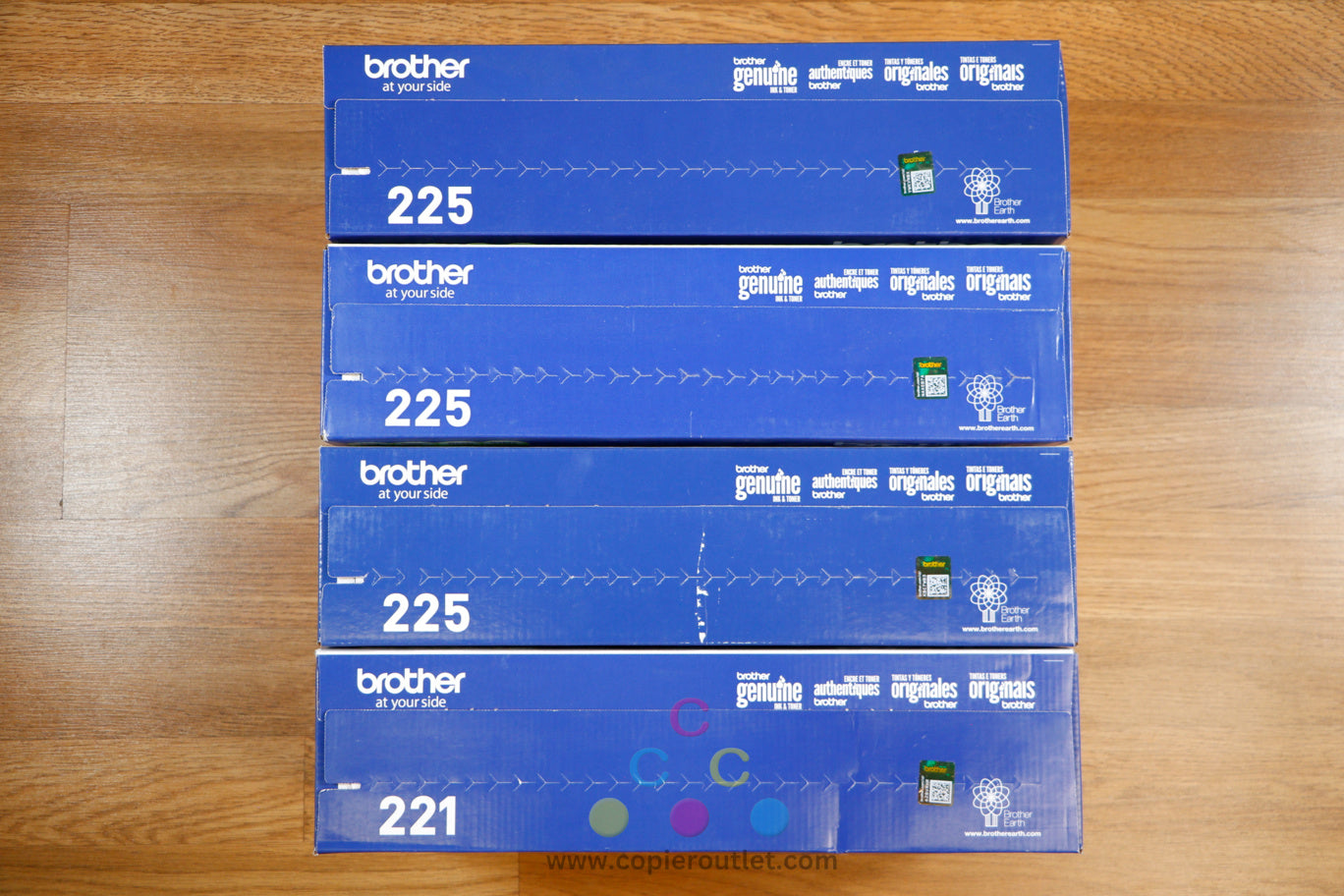 Genuine Brother CMYK Toner Cart Set HL-3140CW HL-3170CDW HL-3180CDW MFC-9340CDW!