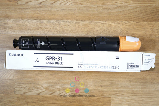 No Box/Open Canon GPR-31 Cyan & Black Toner Cartridges iR ADV C5030/C5035/C5235!