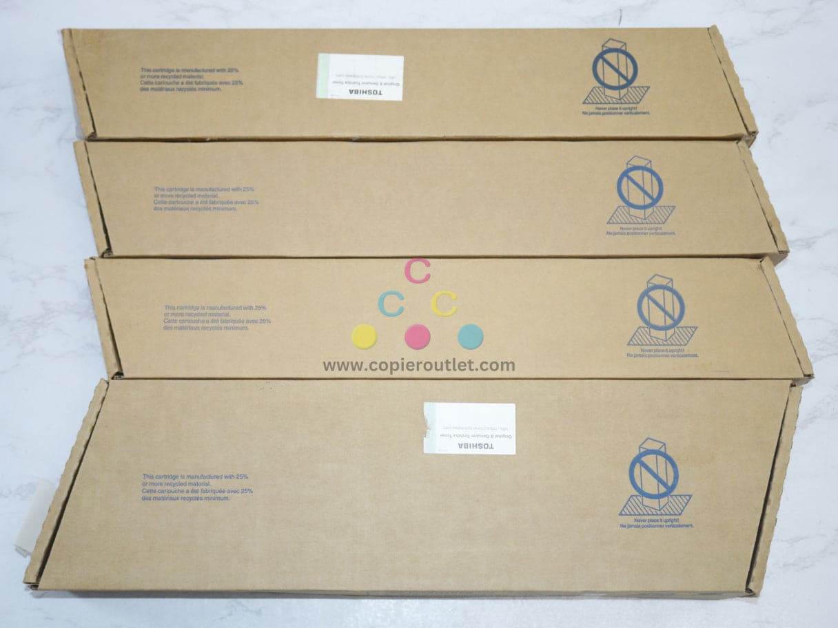 4 OEM Toshiba e-STUDIO 5540C,6540C,6550C T-FC65 CMMK Toners ( No Yellow)