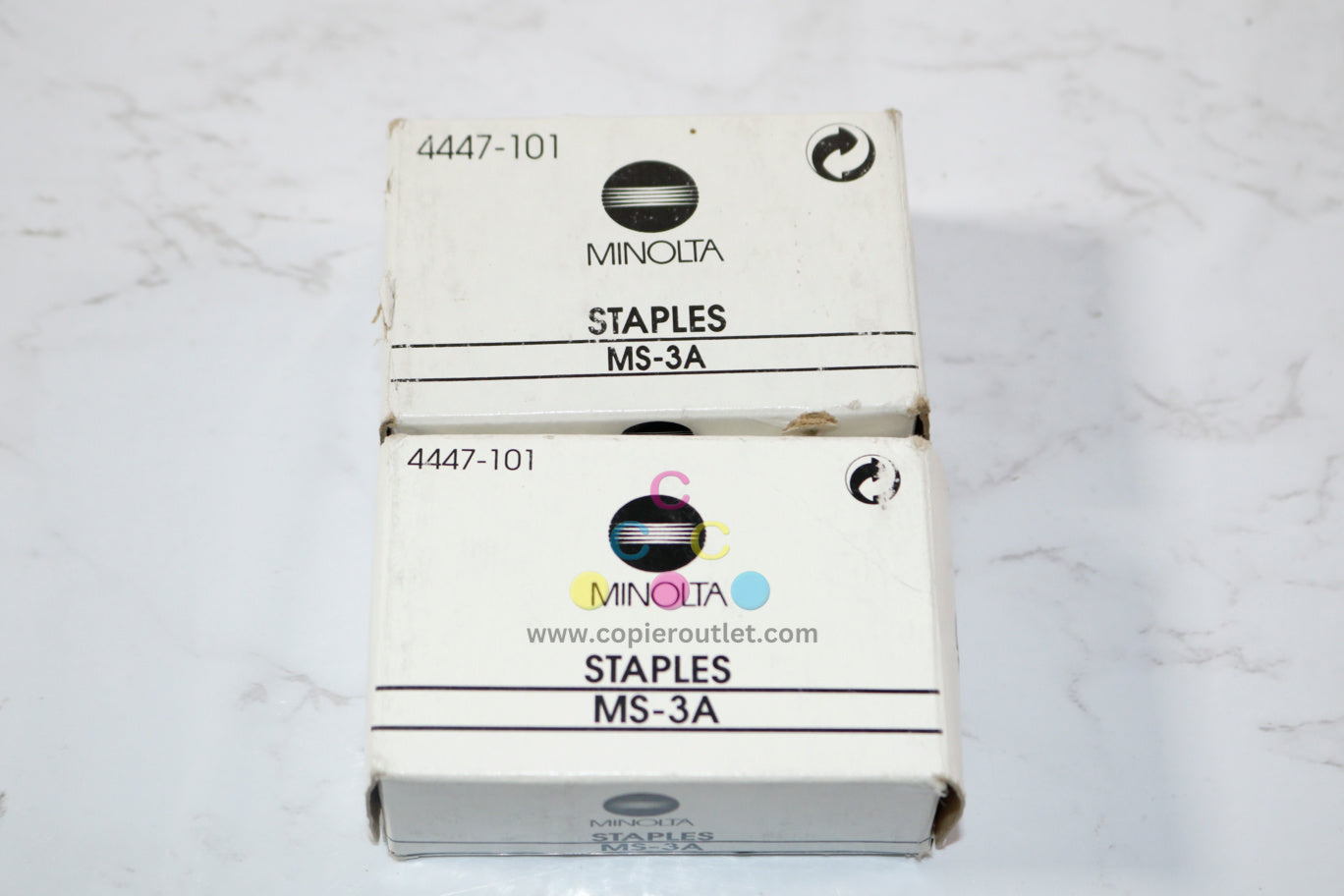 2 New OEM Konica-Minolta CF-9001 Type B Staple Cartridges MS-3A,MS3A / 4447-101