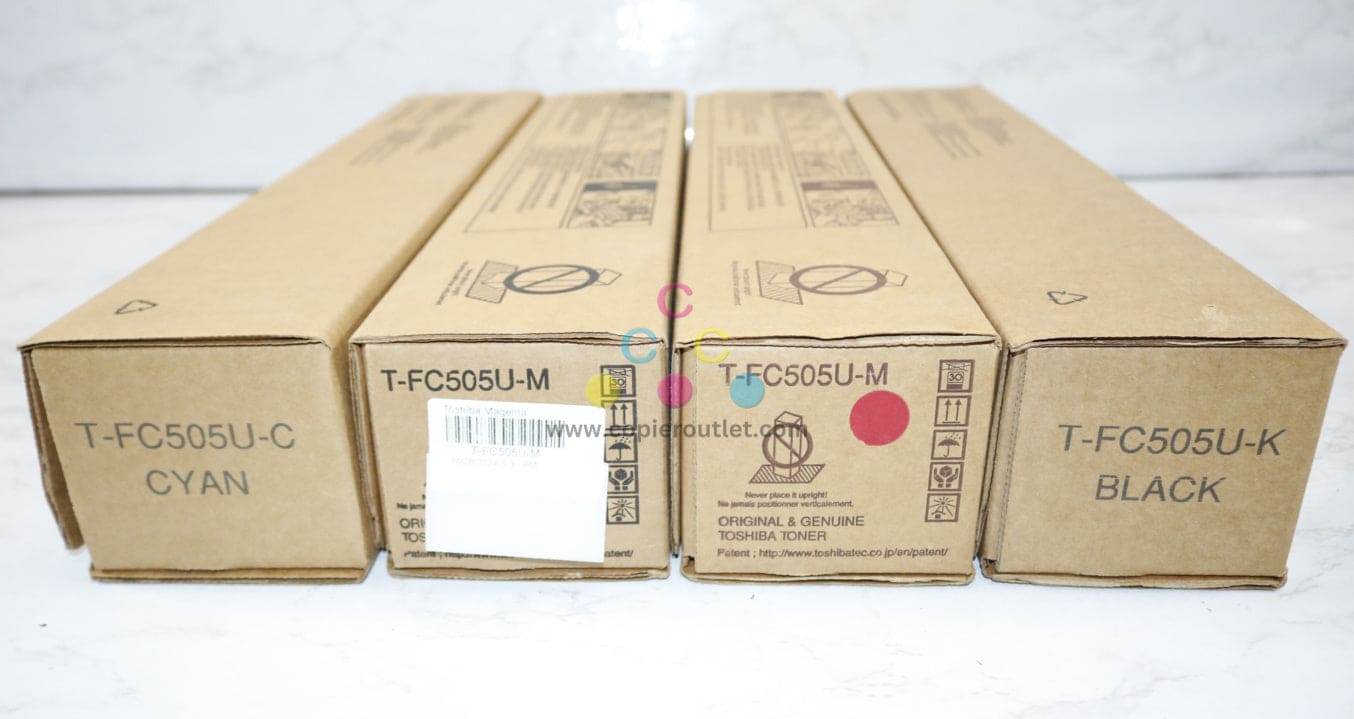 4 OEM Toshiba EStudio 2505AC/5005AC CMMK Toner T-FC505U-C,FC505U-M,FC505U-K