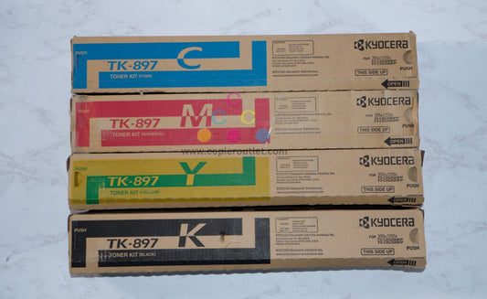 OEM Kyocera FS-C8520MFP,FS-C8525MFP,TASKalfa205c,255c TK-897 CMYK Toner Kit