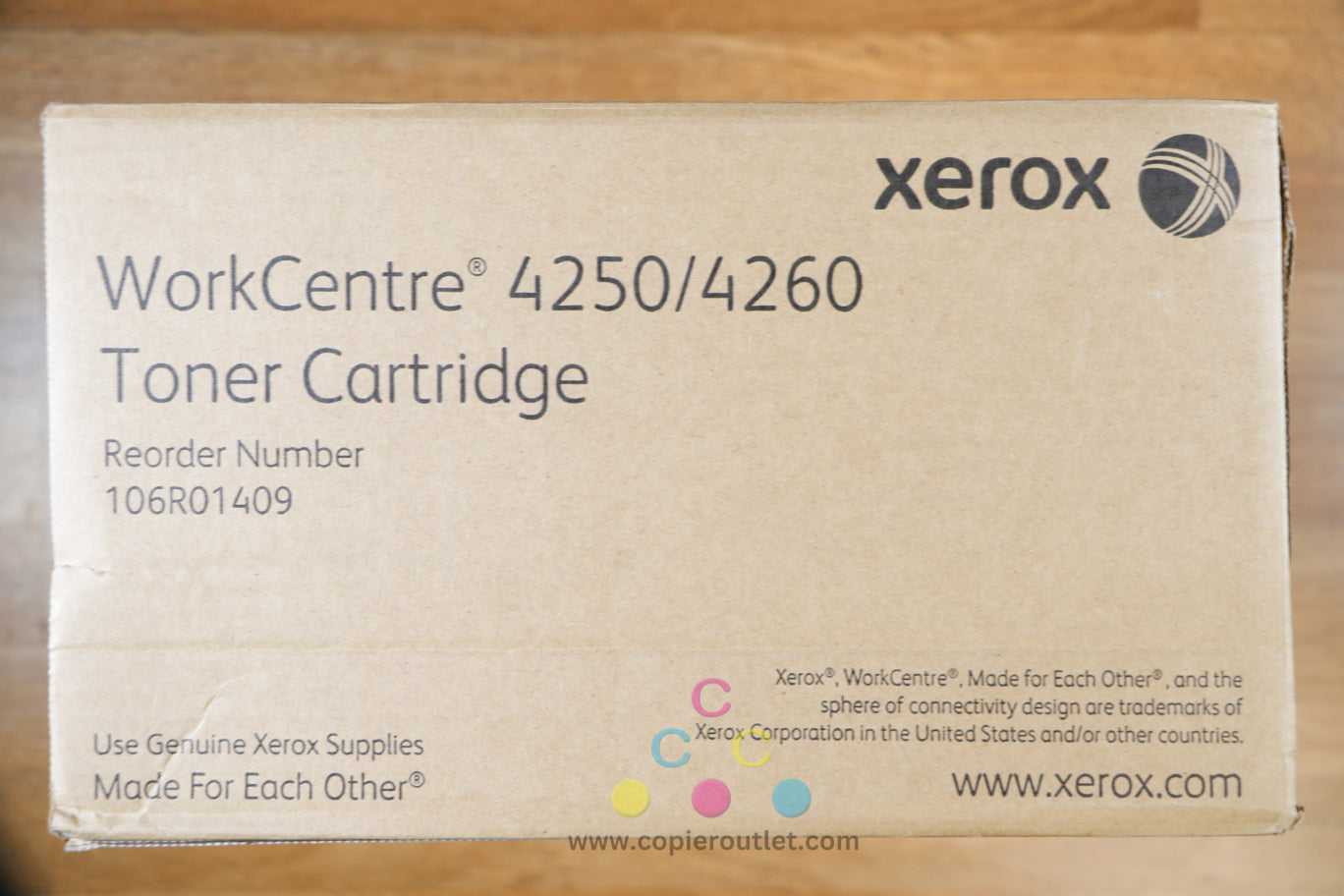 Genuine Xerox Black Toner Cartridge WorkCentre 4250 4260 106R01409 Same Day Ship