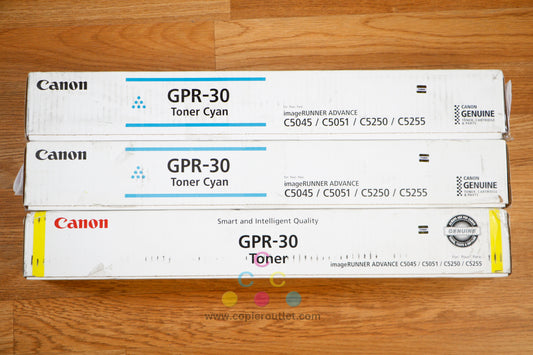 Cosmetic Canon GPR-30 CCY Toner Cartridges iRUN ADV C5045 C5051 C5255 Same Day!!