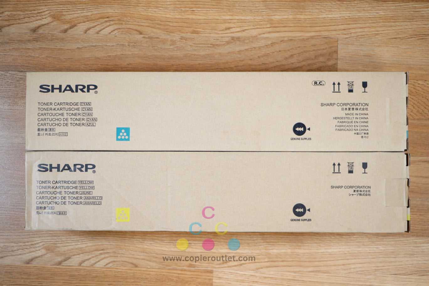 Sharp MX-62NT CY Toner Cartridges MX-6240N MX-6500N MX-6580N MX-7580N MX-8090N!!